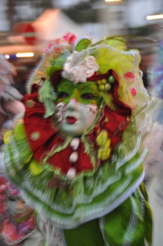 Fantasia de carnaval em Cayenne, na Guiana Francesa